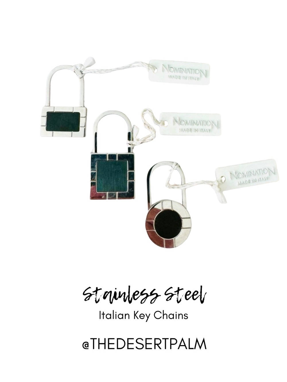 Nomination Italian Stainless Steel Key Chain Class Collection